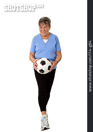 
                Frau, Aktiver Senior, Fußball                   