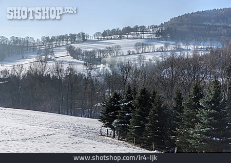 
                Winterlandschaft, Erzgebirge, Osterzgebirge                   