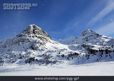 
                Winter, Alpen, Tirol                   
