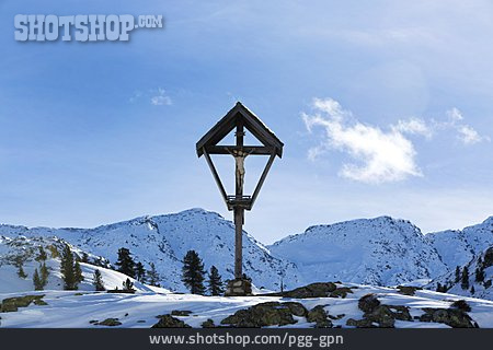 
                Kreuz, Alpen, Tirol, Flurkreuz                   