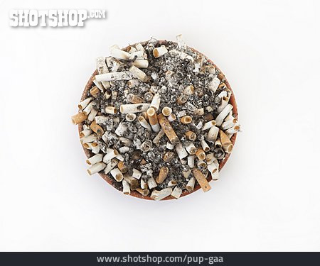 
                Nikotin, Zigarettenstummel                   