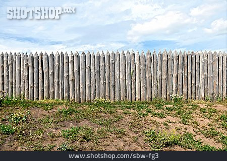 
                Wooden Fence                   