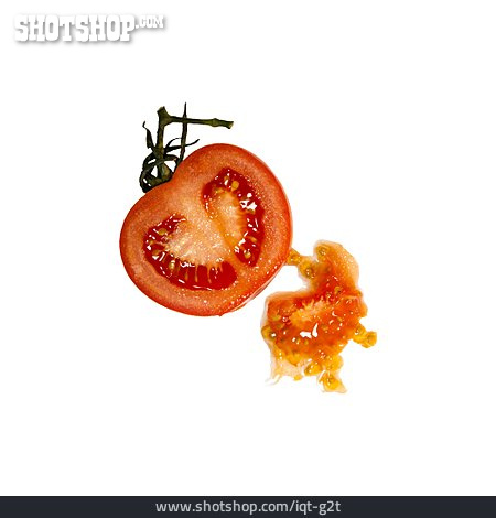 
                Tomate, Tomatenhälfte                   