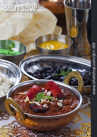 
                Indische Küche, Hühnchencurry, Tandoori                   