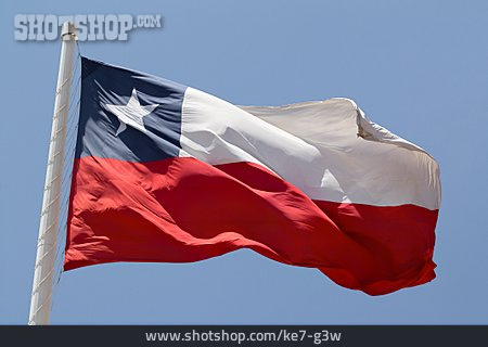 
                Chile, Nationalflagge                   