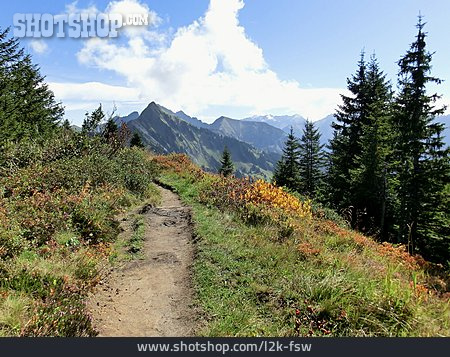 
                Wanderweg, Wandergebiet, Vorarlberg                   