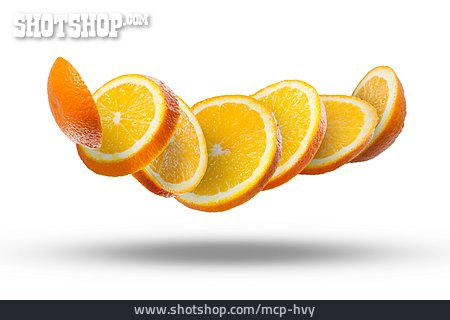 
                Orange, Schweben, Orangenscheibe                   