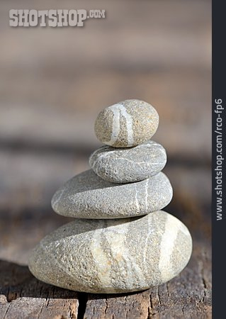 
                Kieselstein, Balance, Zen                   