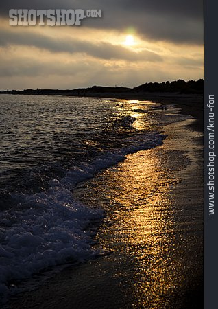 
                Sonnenuntergang, Atlantik, Cape Cod                   