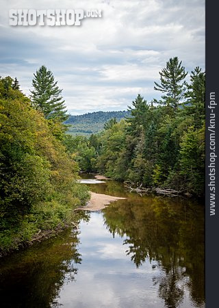 
                Landschaft, Flusslauf, New Hampshire                   