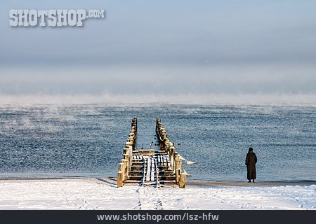 
                Winter, Nebel, Ostseeküste                   
