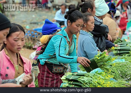 
                Markt, Laos, Vang Vieng                   