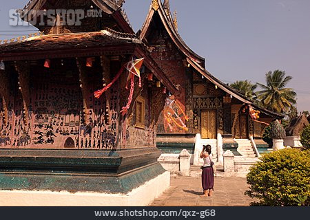 
                Tempel, Vat Xienthong, Tempelstadt                   