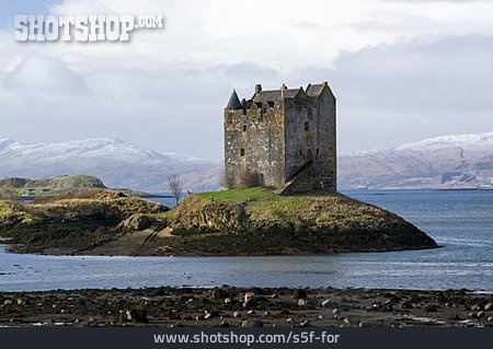 
                Burg, Schottland, Castle Stalker                   