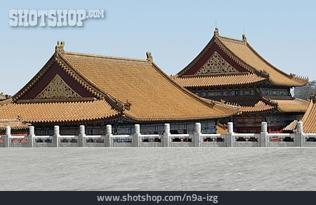 
                Palast, Peking, Verbotene Stadt                   