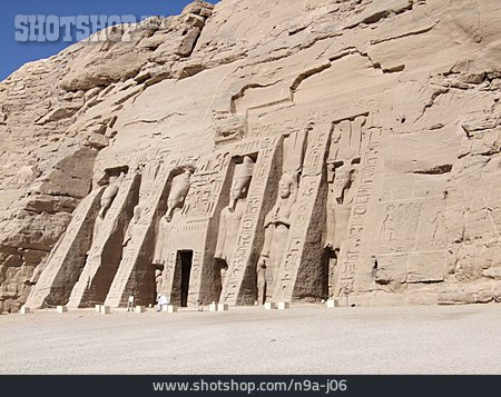 
                ägypten, Abu Simbel, Hathor-tempel                   
