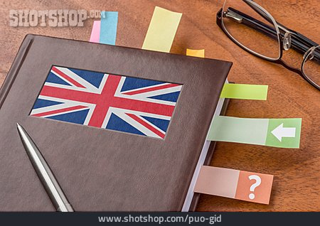 
                Kalender, Terminkalender, Großbritannien, Nationalflagge                   