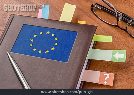 
                Flagge, Kalender, Terminkalender, Europäische Gemeinschaft                   