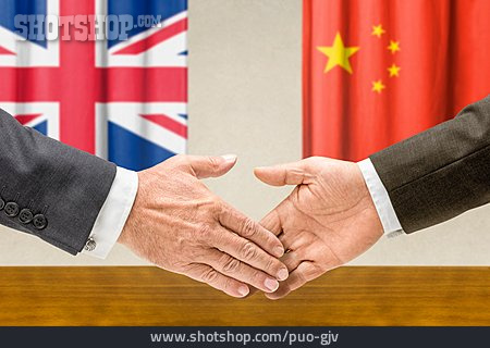 
                Zusammenarbeit, China, Großbritannien, Vereinbarung                   