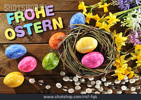 
                Osternest, Frohe Ostern                   