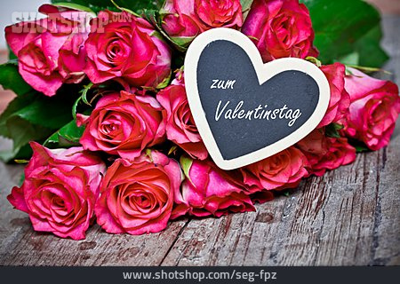 
                Valentine's Day, Rose Bouquet                   
