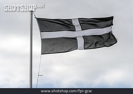
                Flagge, Cornwall                   