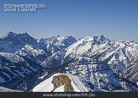 
                Zugspitze, Oberbayern, Karwendelgebirge, Schafreuter                   