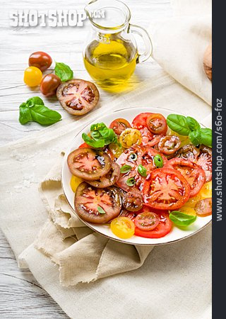 
                Basil, Tomatoes, Tomato Salad                   