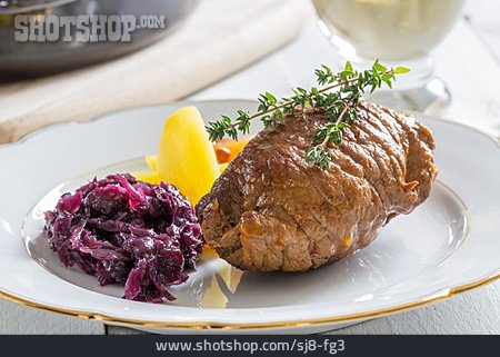 
                Mahlzeit, Deutsche Küche, Rinderroulade                   