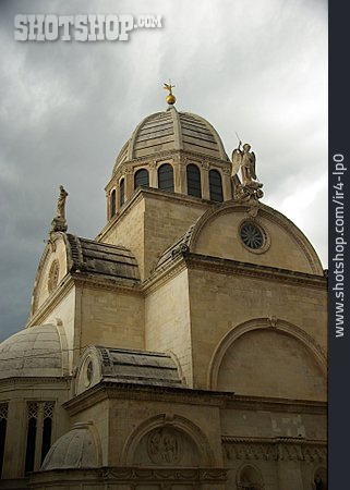 
                Kroatien, Sibenik, Kathedrale Des Heiligen Jakob                   
