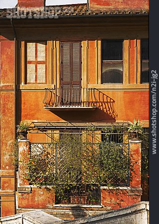 
                Fassade, Balkon, Italien                   