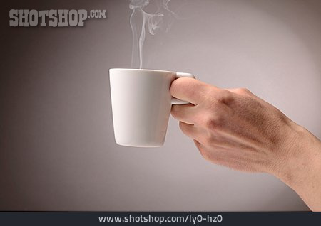 
                Hand, Kaffeetasse                   