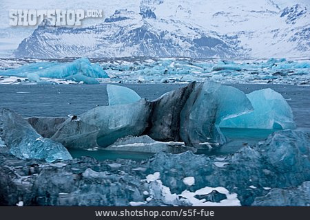 
                Gletscher, Gletschersee, Jökulsárlón                   