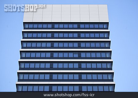 
                Bürogebäude, Hochhaus, Fensterfront                   