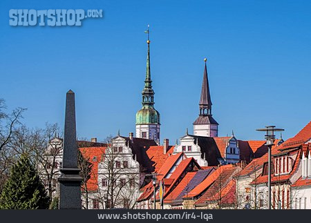 
                Stadtansicht, Altstadt, Doberlug, Schloss Doberlug                   