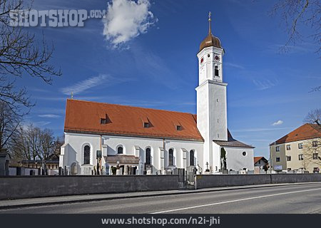 
                Church, St. Christoph, Steinhöring                   