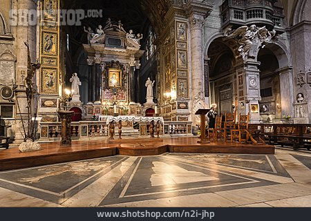 
                Altar, Santa Maria Del Popolo, Chigi-kapelle                   
