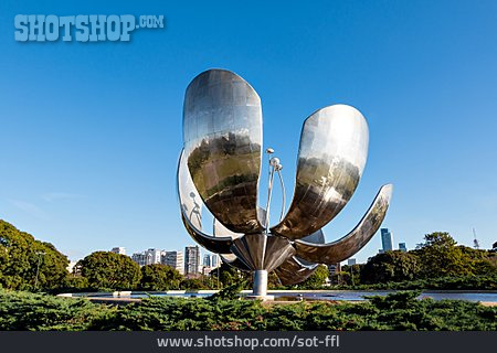 
                Skulptur, Buenos Aires, Floralis Generica                   