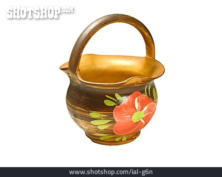 
                Vase, Keramik, Steingut                   