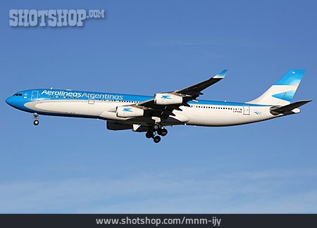 
                Fluggesellschaft, Airbus A340, Aerolineas Argentinas                   