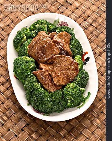 
                Broccoli, Rindfleisch, Fleischgericht                   