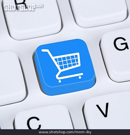 
                Einkaufswagen, Online-shopping, Onlineshop, Onlinehandel                   