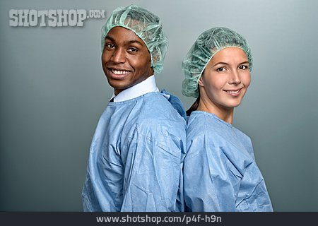 
                Chirurg, ärzteteam, Op-bekleidung                   