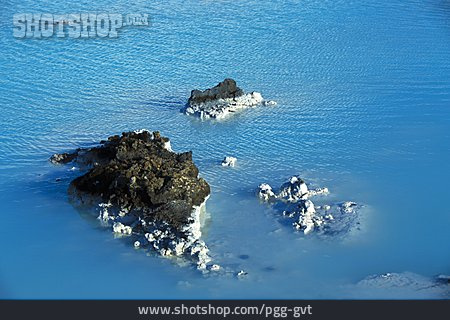 
                Island, Blaue Lagune, Salzwasser-see                   