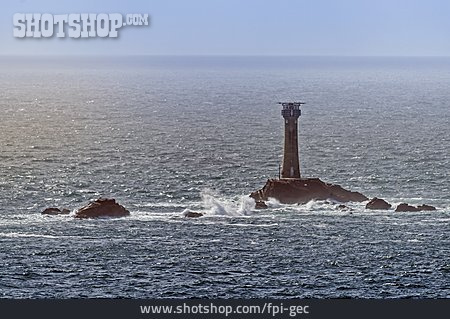
                Meer, Wolf Rock Lighthouse, Land's End                   