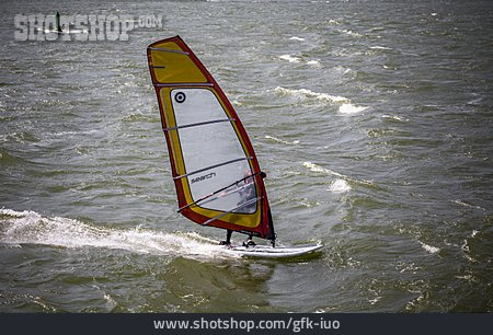
                Wassersport, Rhein, Windsurfer                   