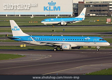 
                Flugzeug, Flughafen, Royal Dutch Airlines                   
