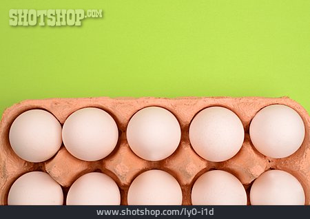
                Eierkarton, Eier                   