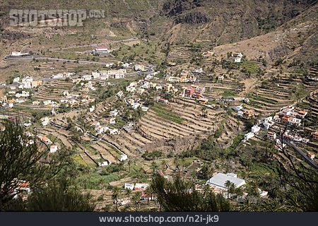 
                Landwirtschaft, La Gomera, Terrassen                   