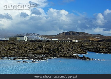 
                Island, Energiequelle, Blaue Lagune, Geothermalkraftwerk                   